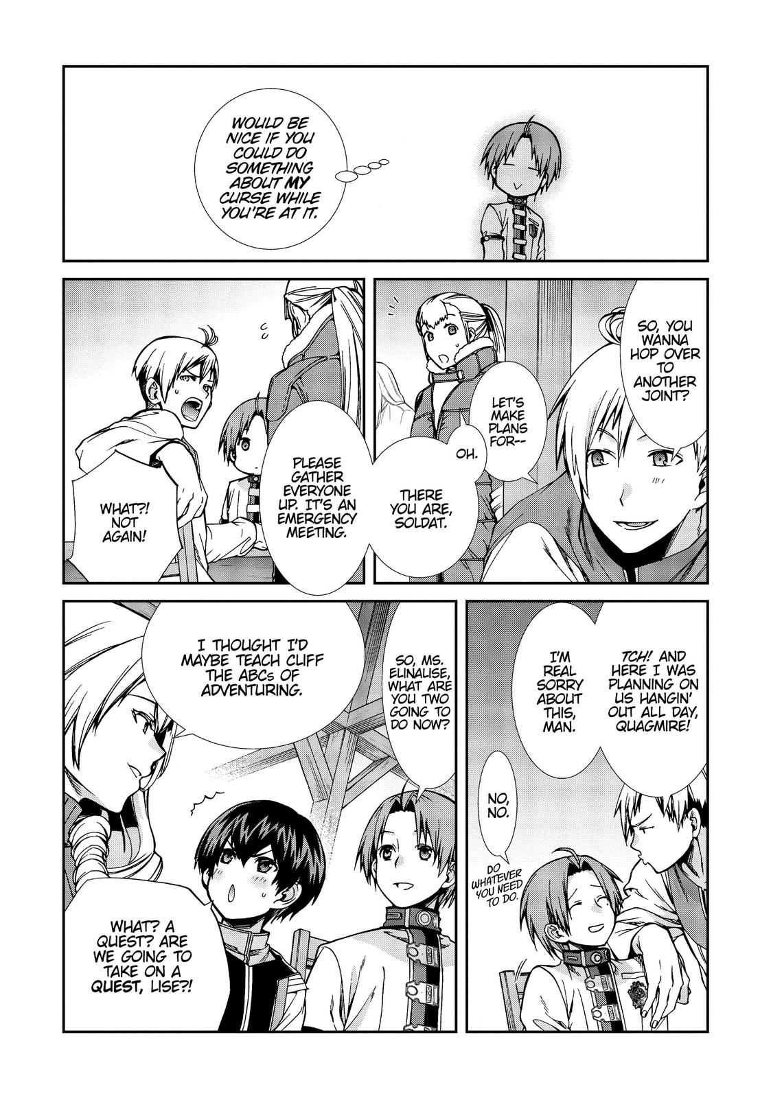 Mushoku Tensei – Isekai Ittara Honki Dasu Chap 71 - Next Chap 72