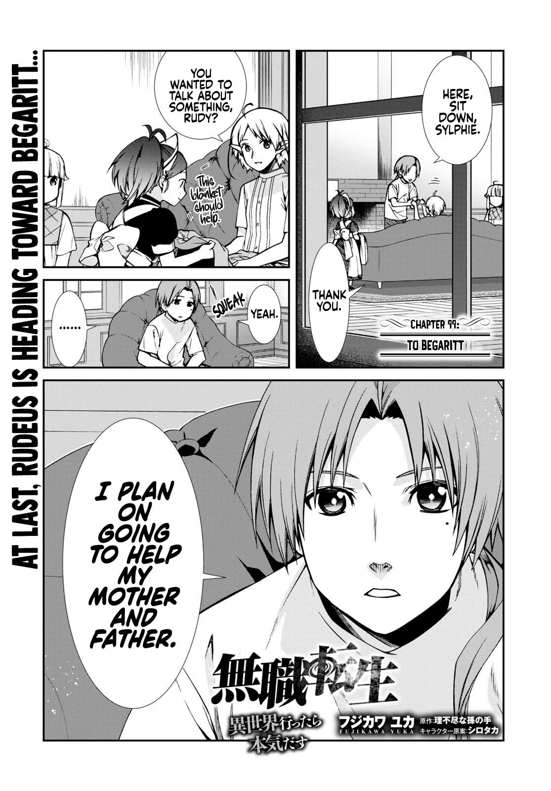 Mushoku Tensei – Isekai Ittara Honki Dasu Chap 99 - Next Chap 100