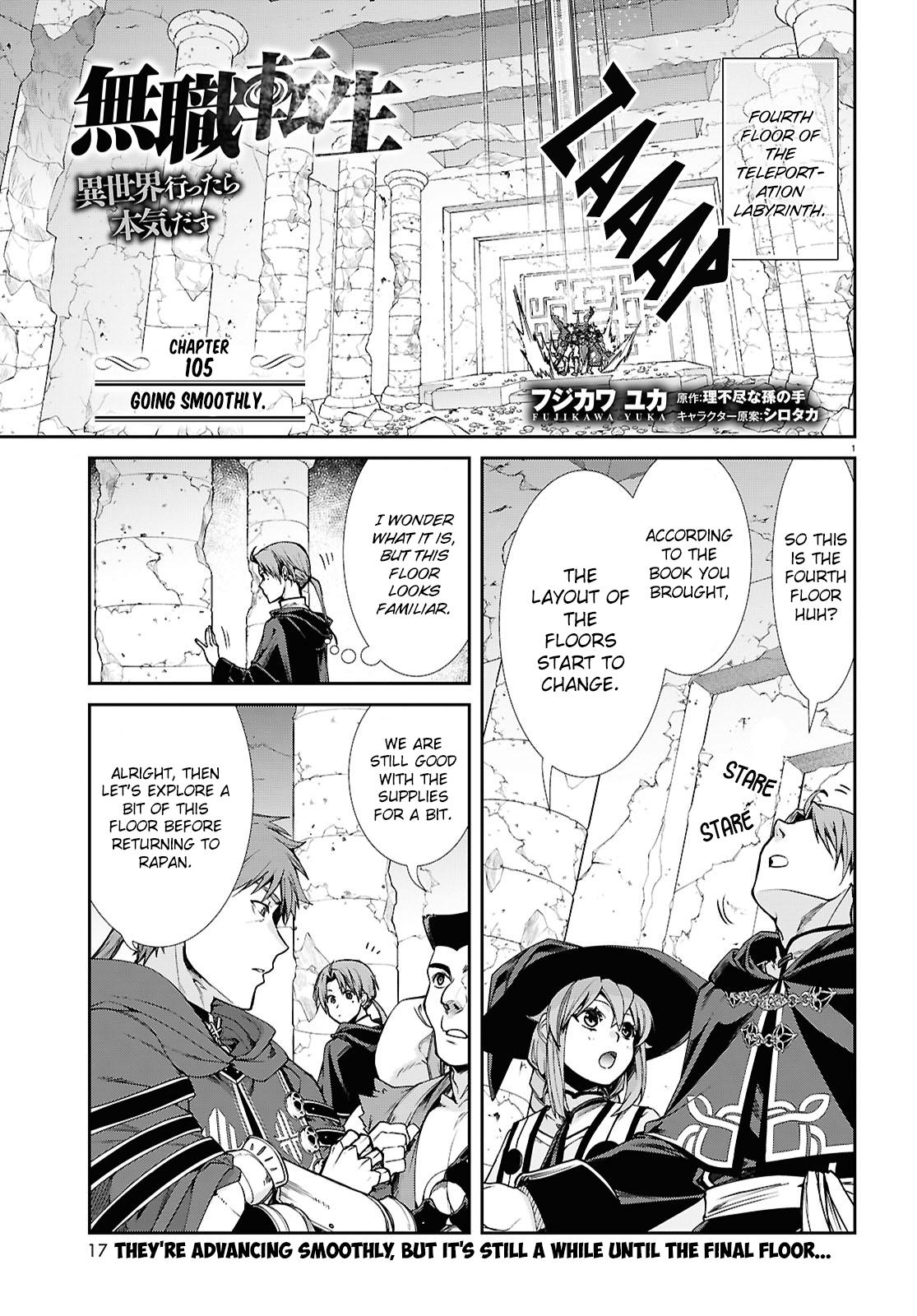 Mushoku Tensei – Isekai Ittara Honki Dasu Chap 105 - Next Chap 106