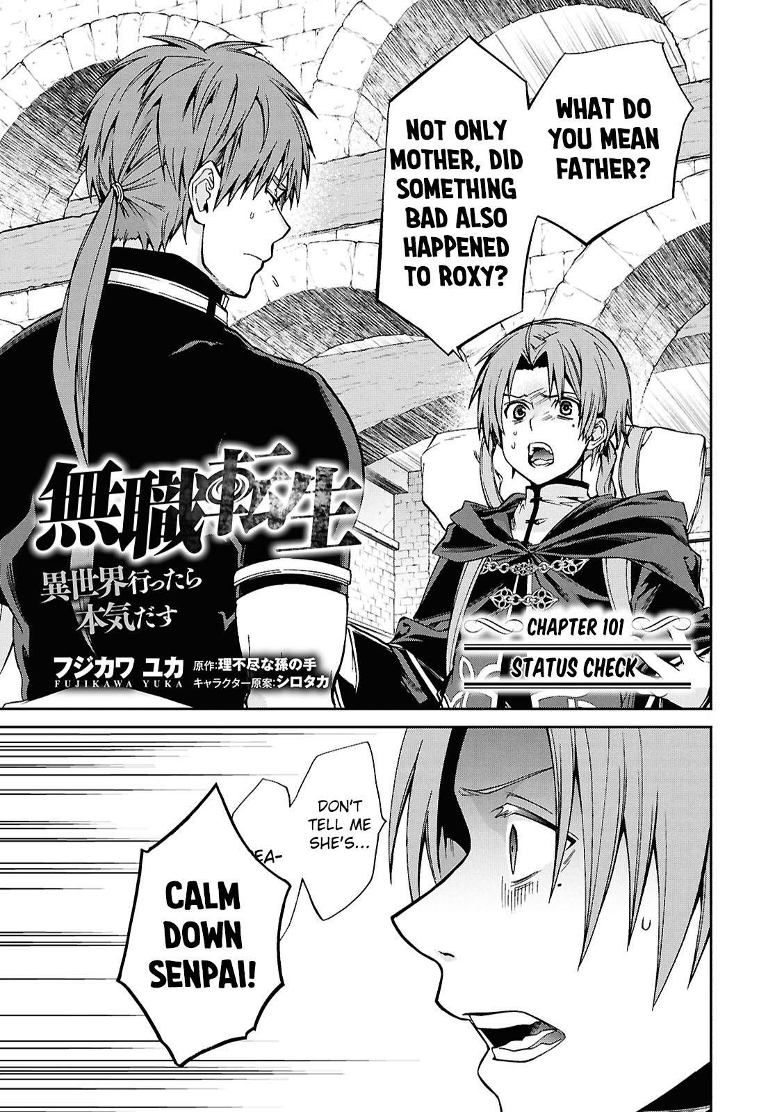 Mushoku Tensei – Isekai Ittara Honki Dasu Chap 101 - Next Chap 102