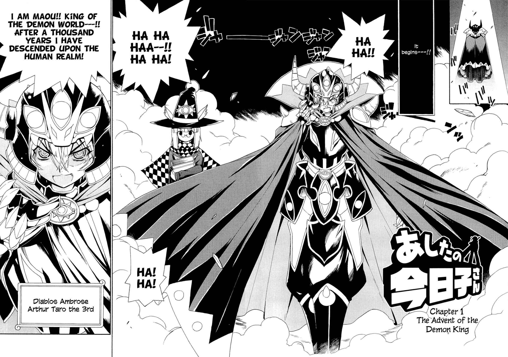 Ashita no Kyouko-san Chap 1 - Next Chap 2