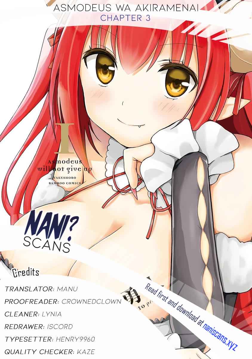 Asmodeus wa Akiramenai Chap 3 - Next Chap 4