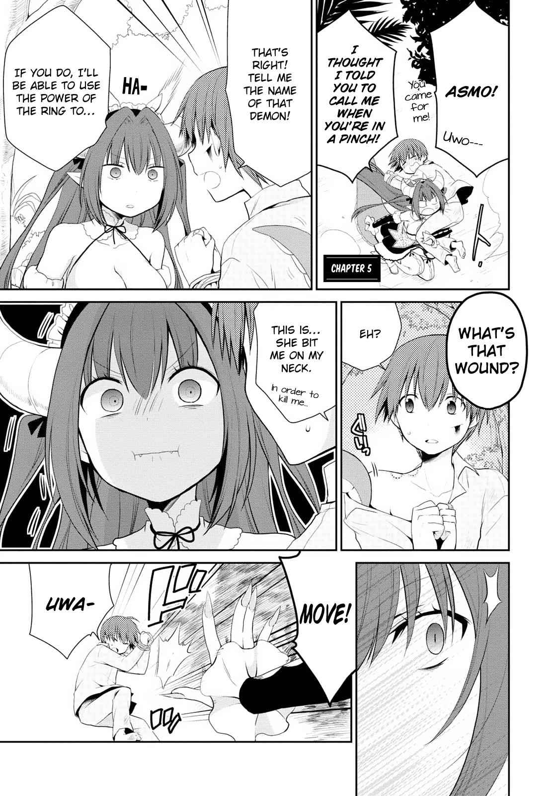 Asmodeus wa Akiramenai Chap 5 - Next Chap 6