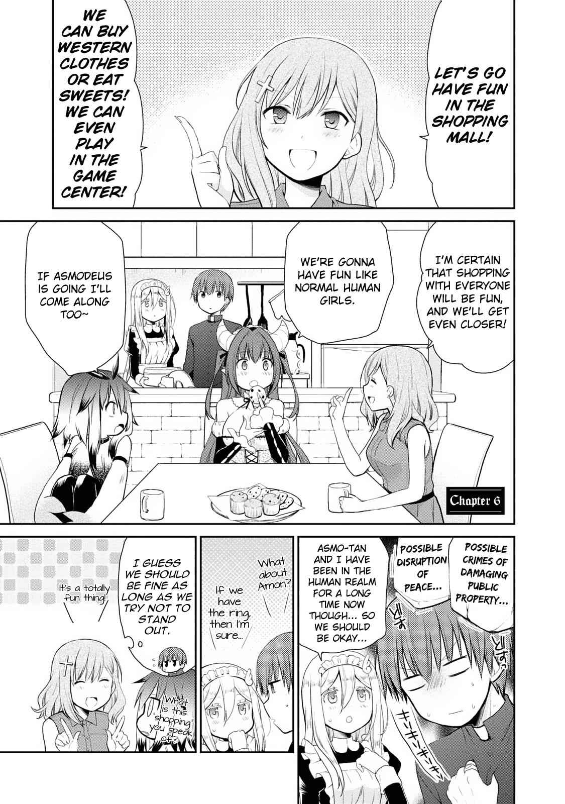 Asmodeus wa Akiramenai Chap 6 - Next Chap 7