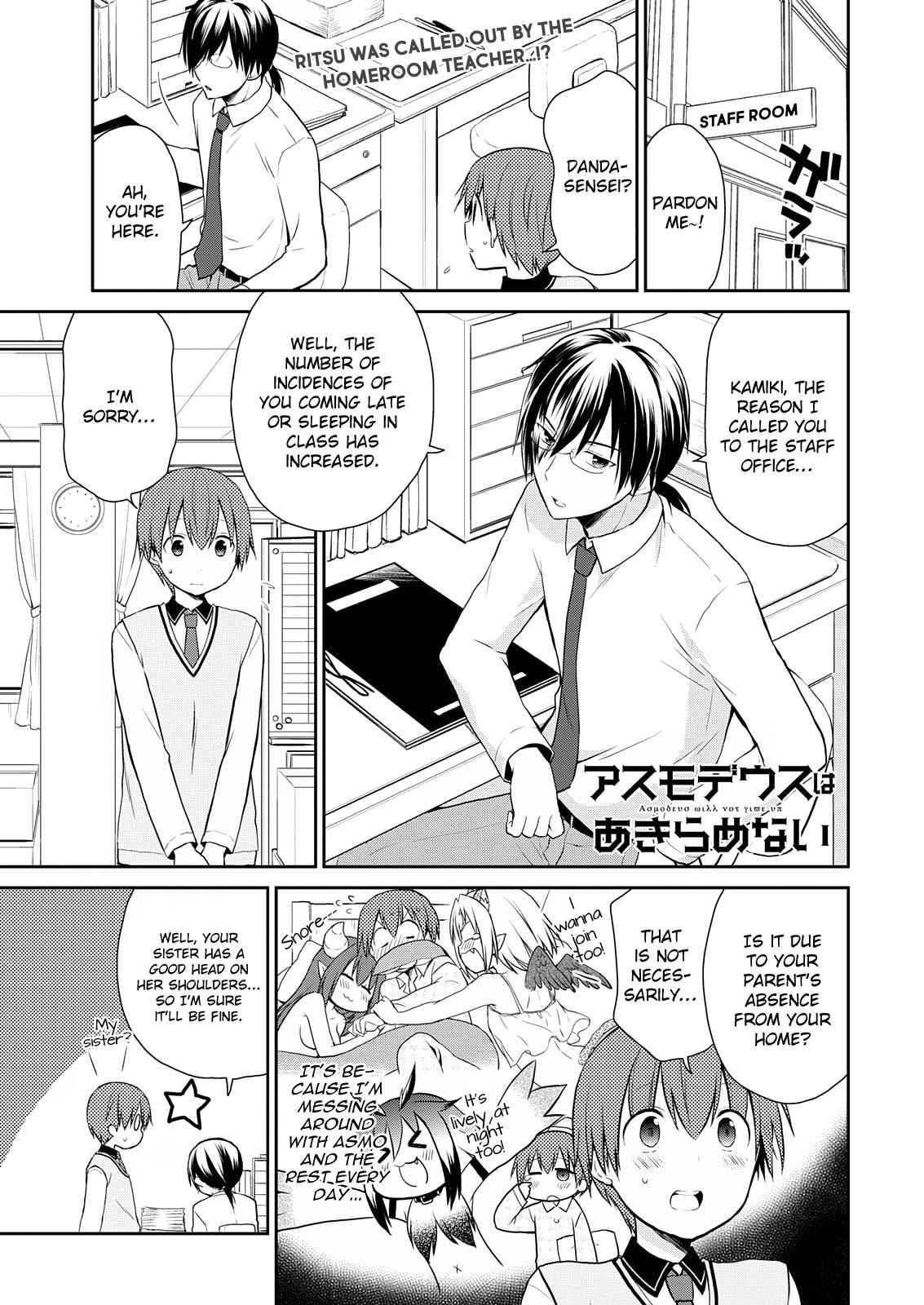 Asmodeus wa Akiramenai Chap 9 - Next Chap 10