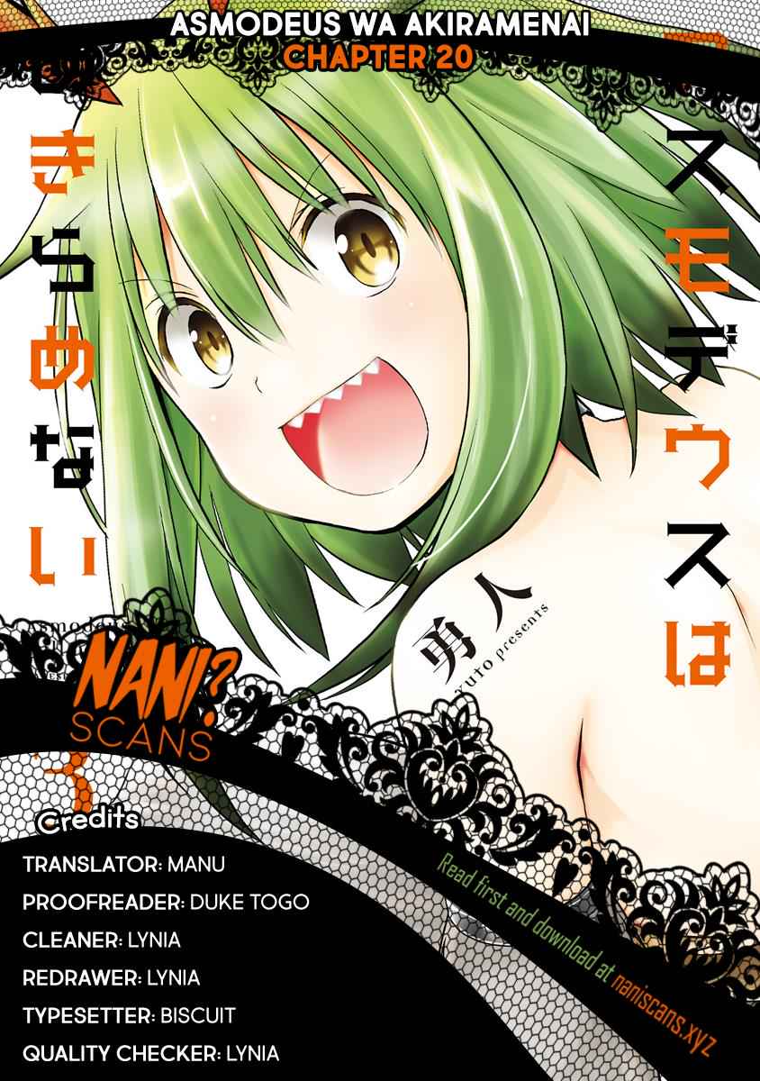 Asmodeus wa Akiramenai Chap 20 - Next Chap 21