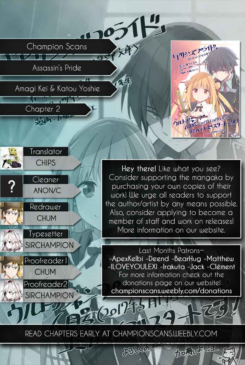 Assassin's Pride Chap 2 - Next Chap 3