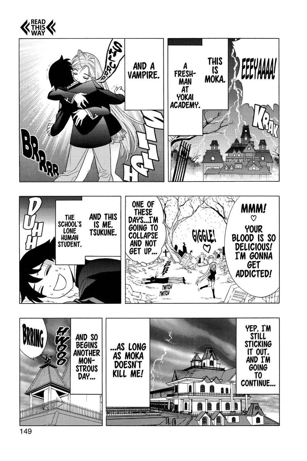 Rosario + Vampire Chap 4 - Next Chap 5