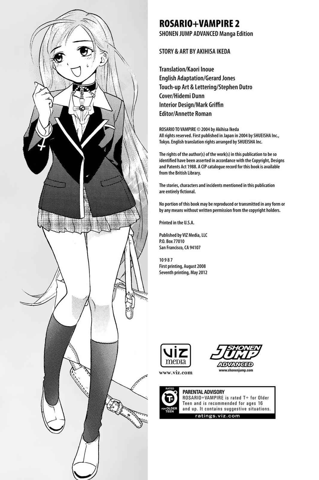 Rosario + Vampire Chap 5 - Next Chap 6