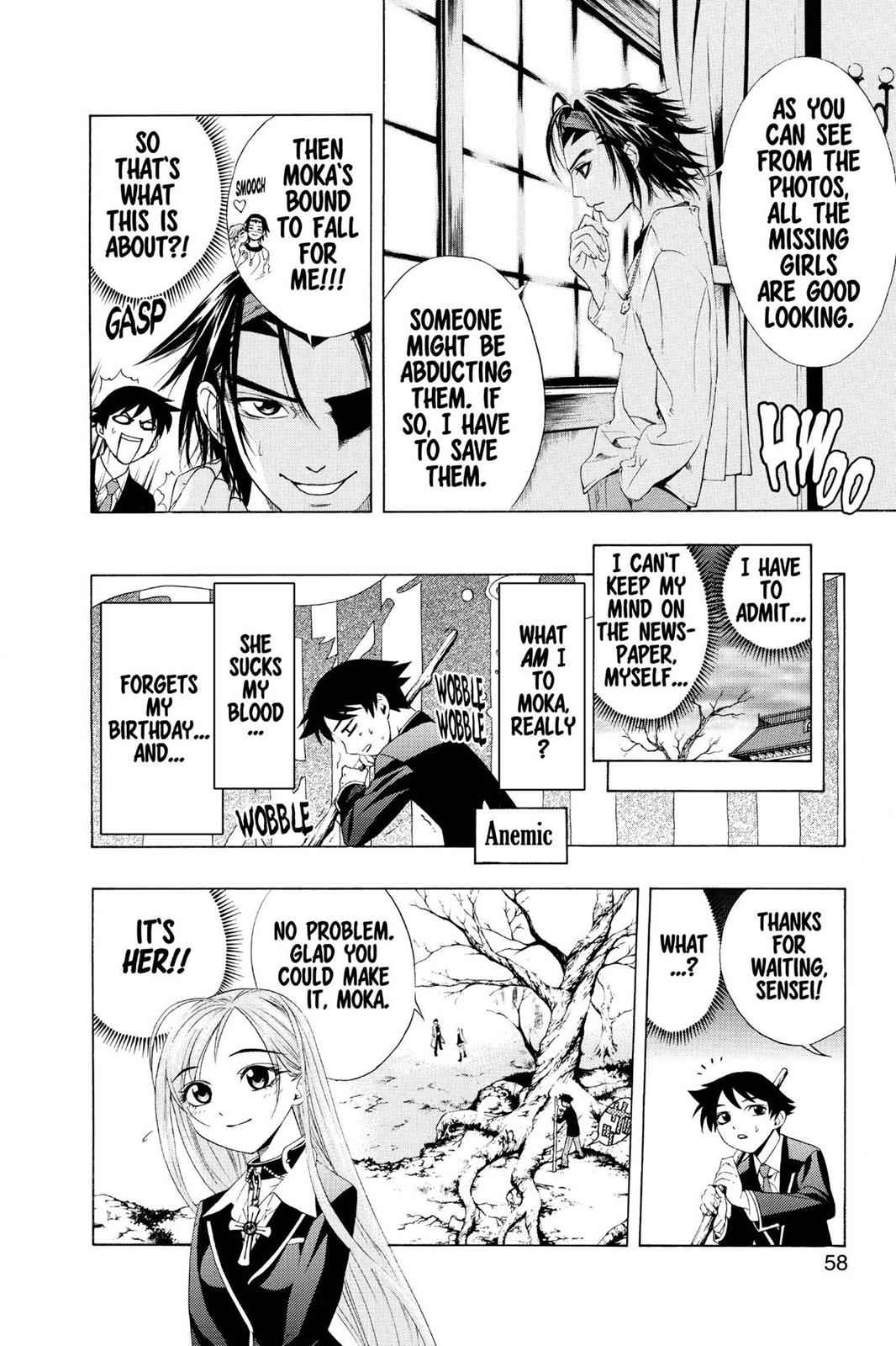 Rosario + Vampire Chap 6 - Next Chap 7