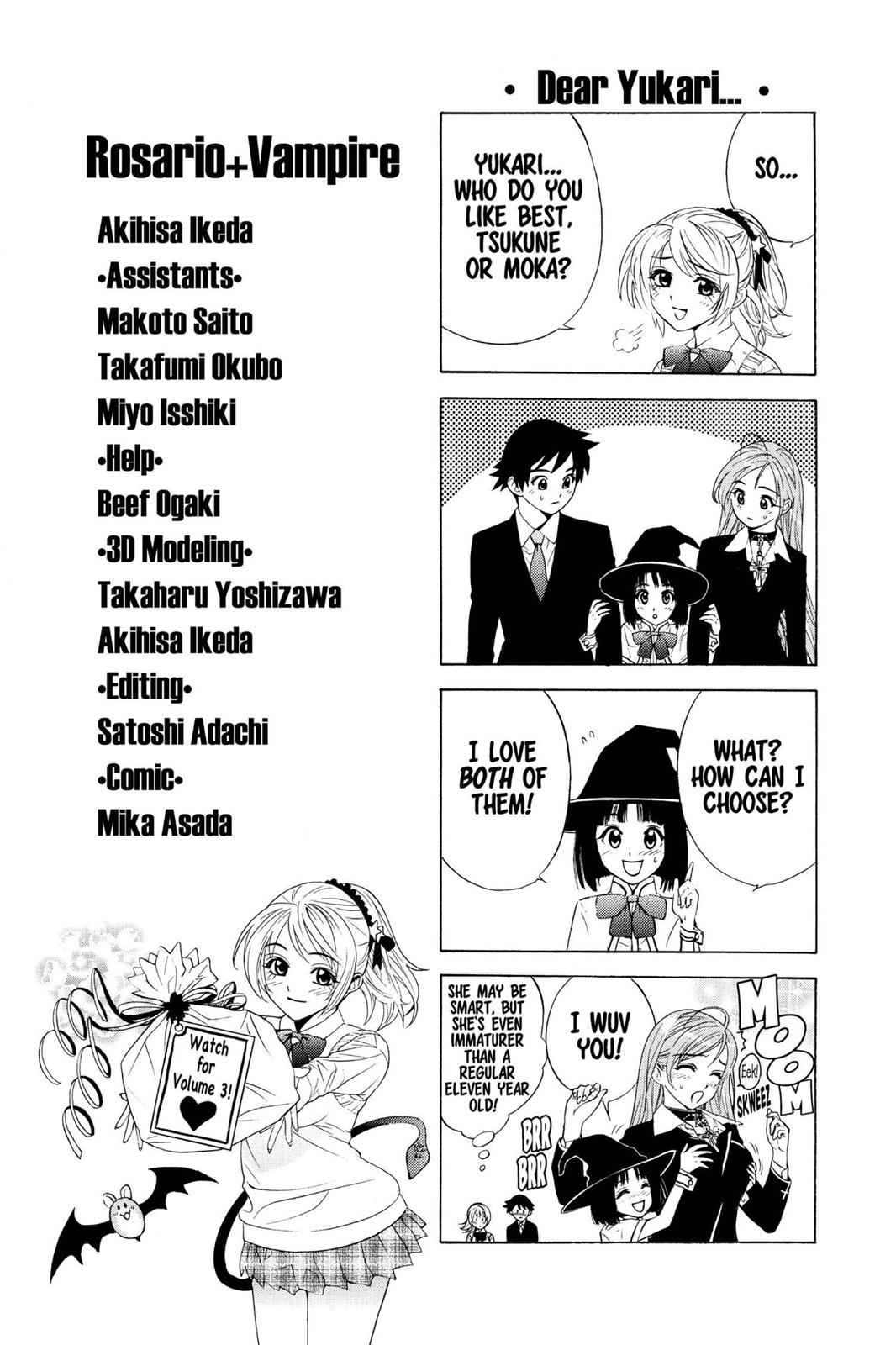 Rosario + Vampire Chap 8 - Next Chap 9