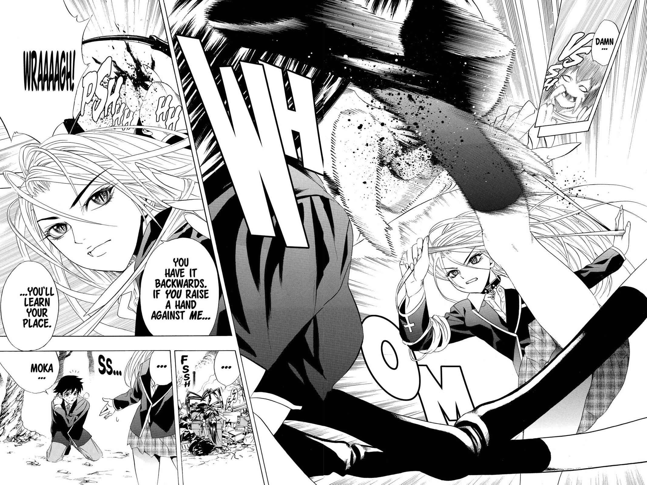 Rosario + Vampire Chap 8 - Next Chap 9