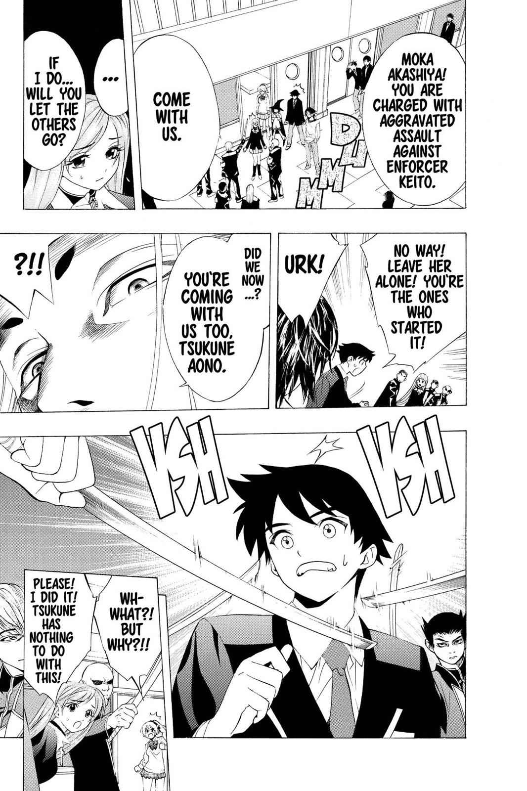 Rosario + Vampire Chap 9 - Next Chap 10