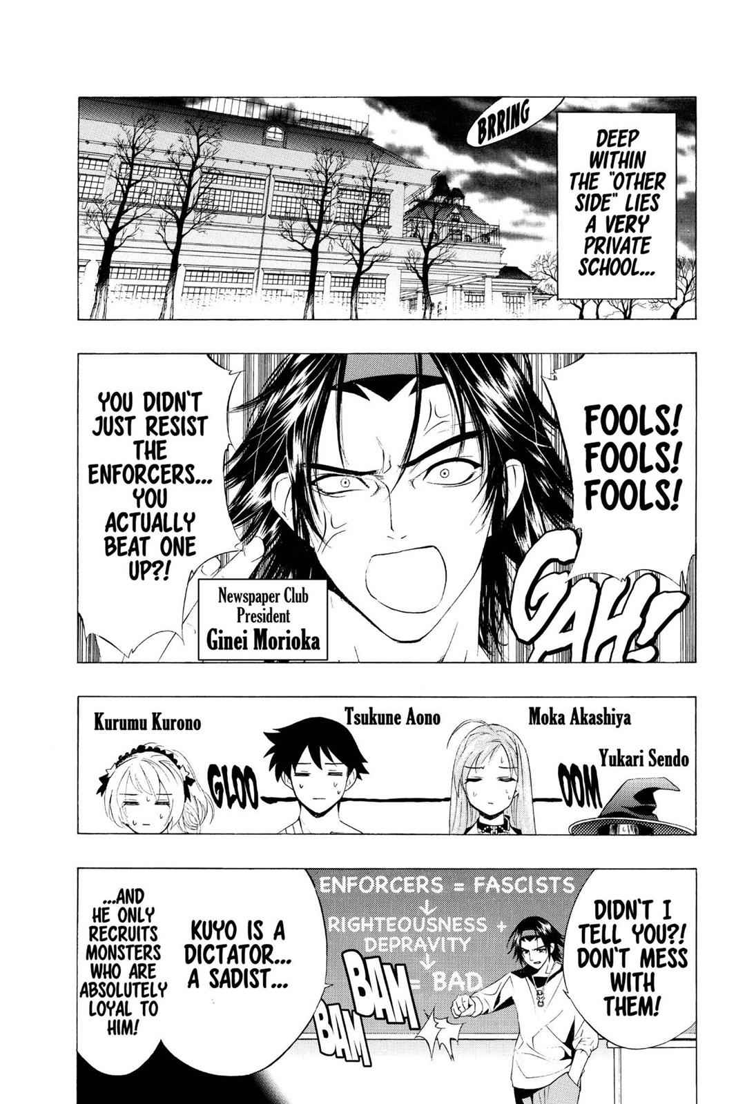 Rosario + Vampire Chap 9 - Next Chap 10