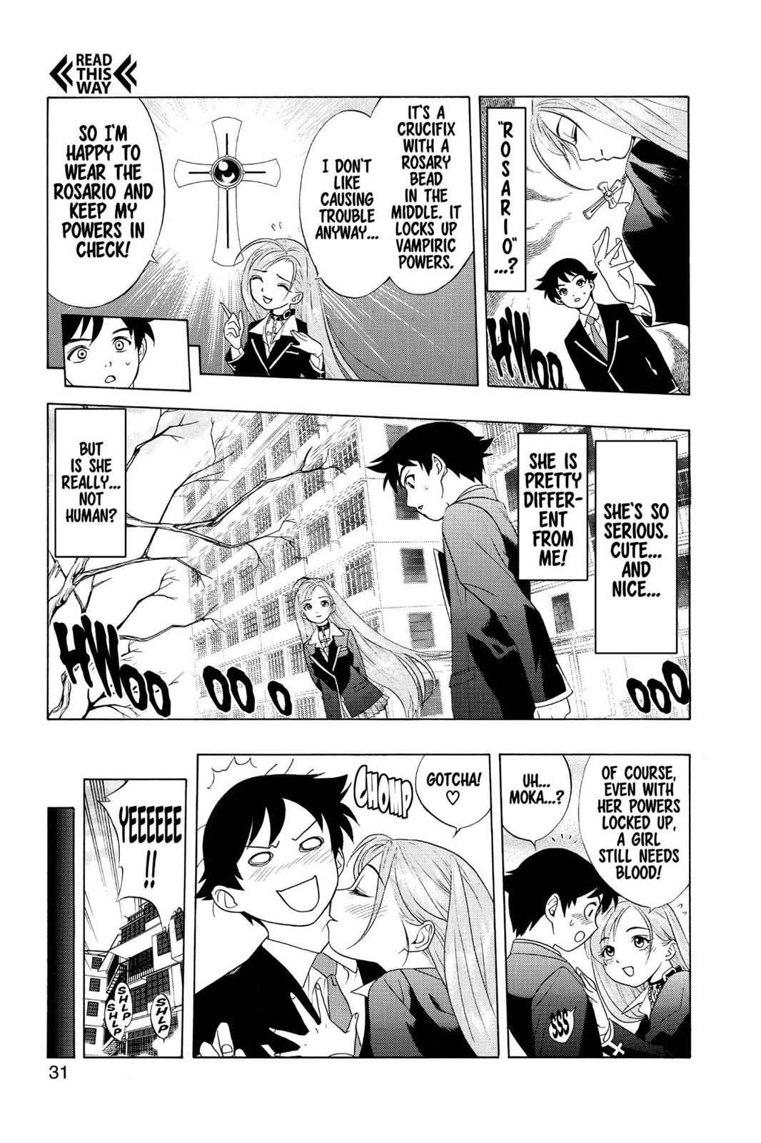 Rosario + Vampire Chap 1 - Next Chap 2