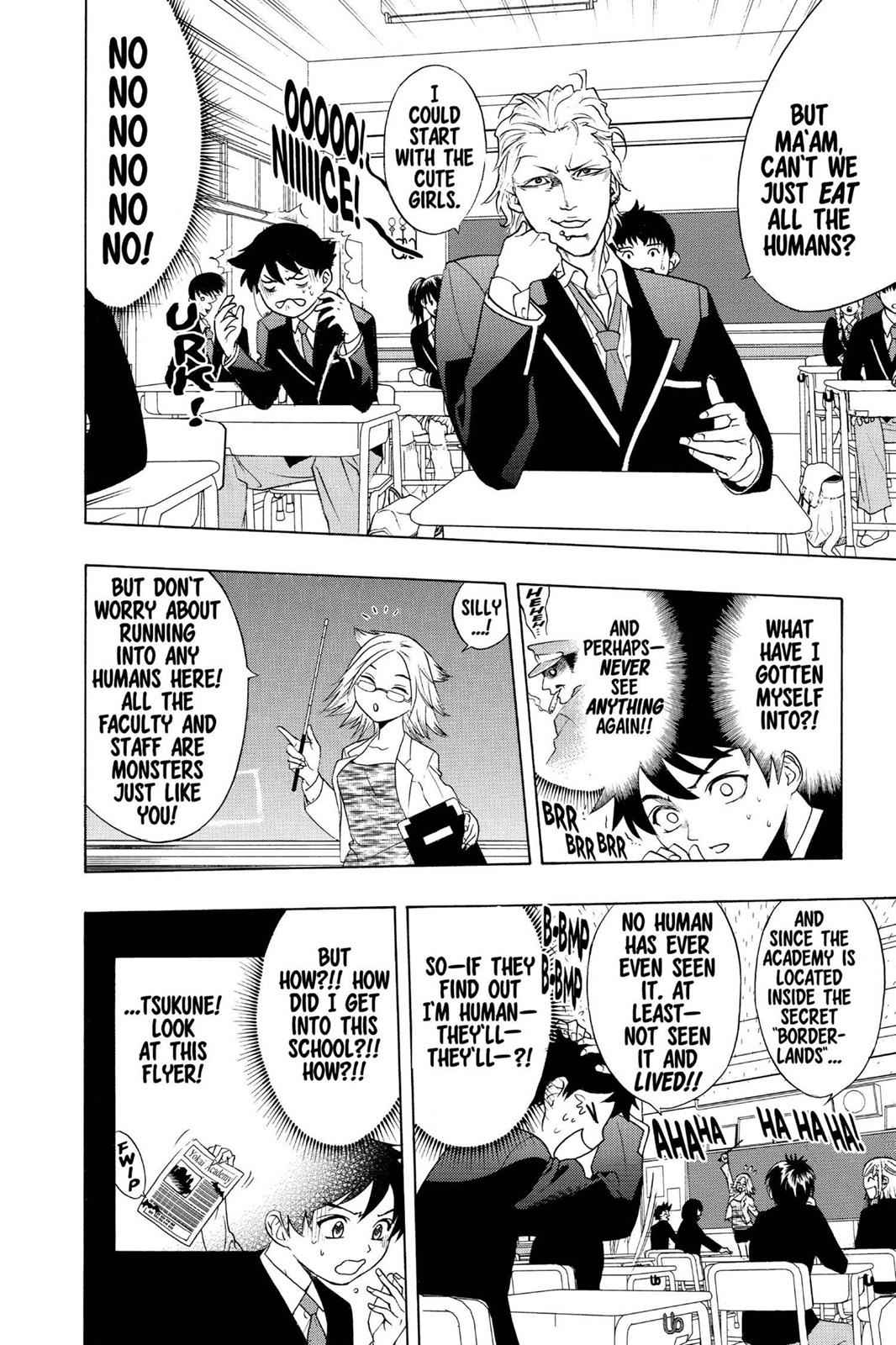 Rosario + Vampire Chap 1 - Next Chap 2