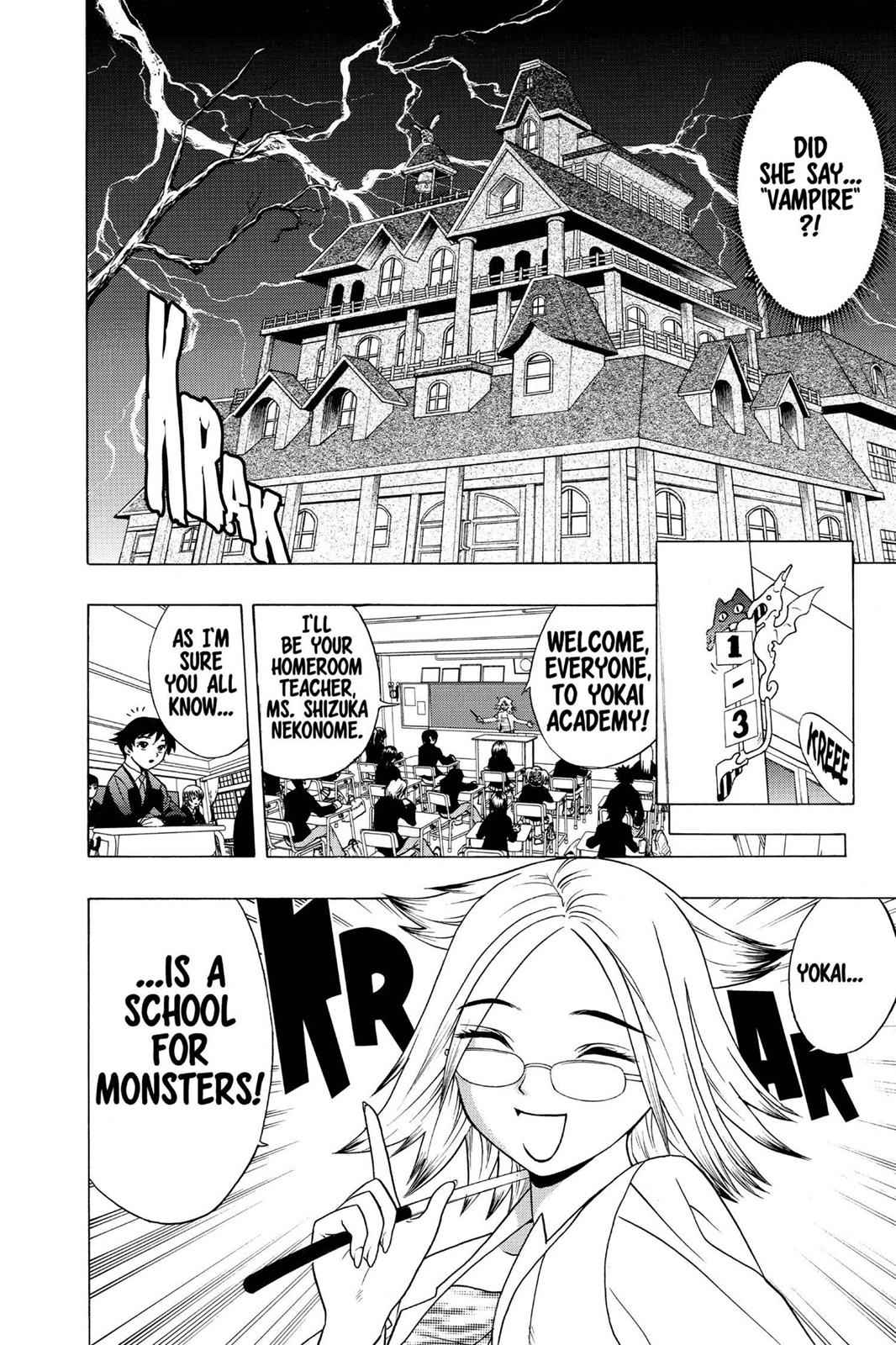 Rosario + Vampire Chap 1 - Next Chap 2