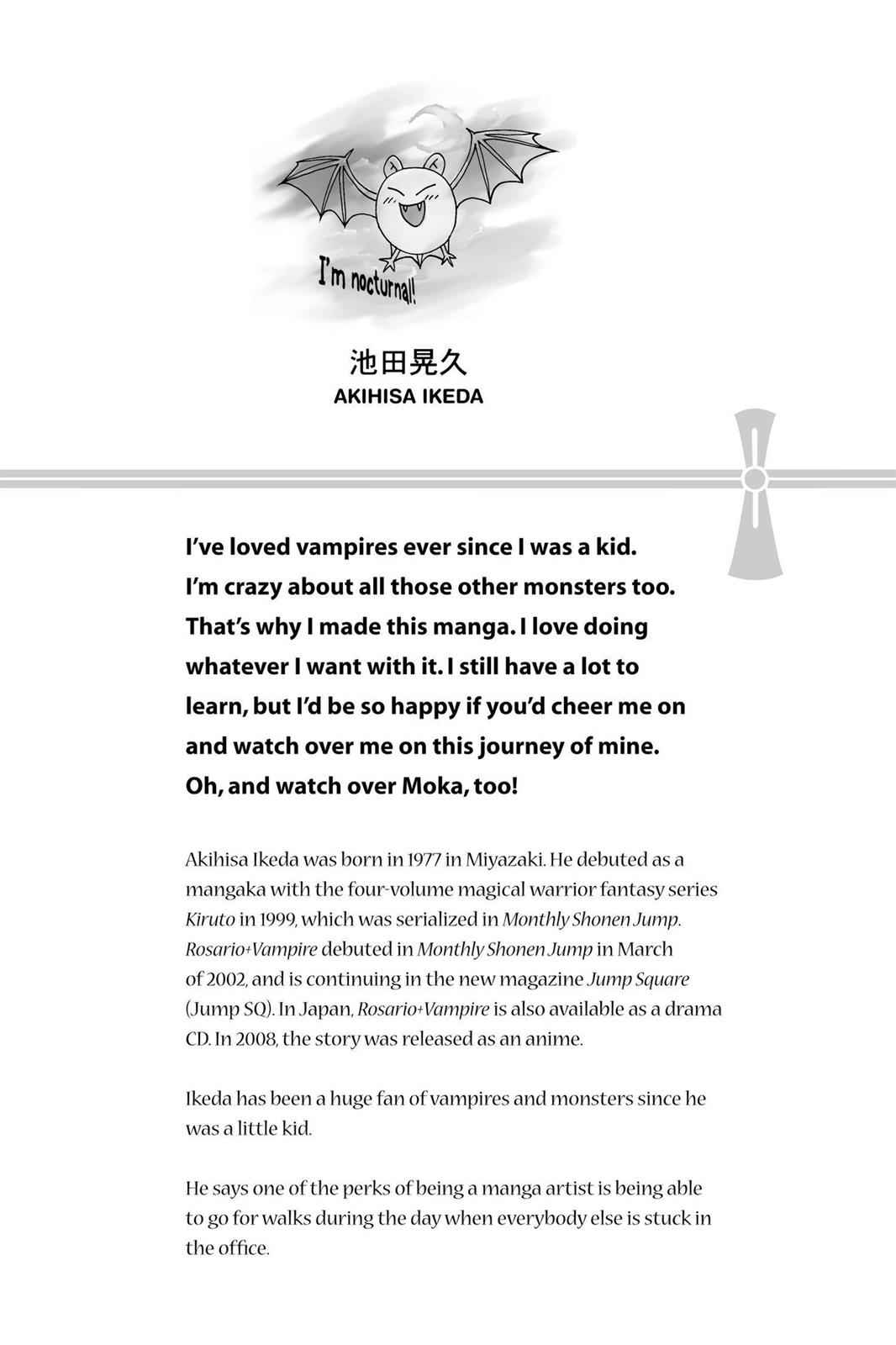 Rosario + Vampire Chap 1 - Next Chap 2