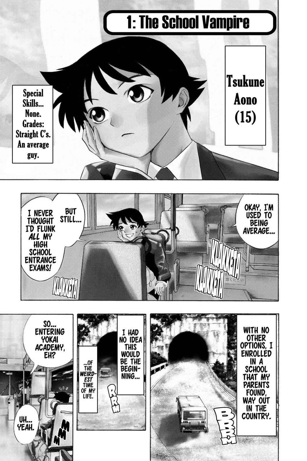 Rosario + Vampire Chap 1 - Next Chap 2