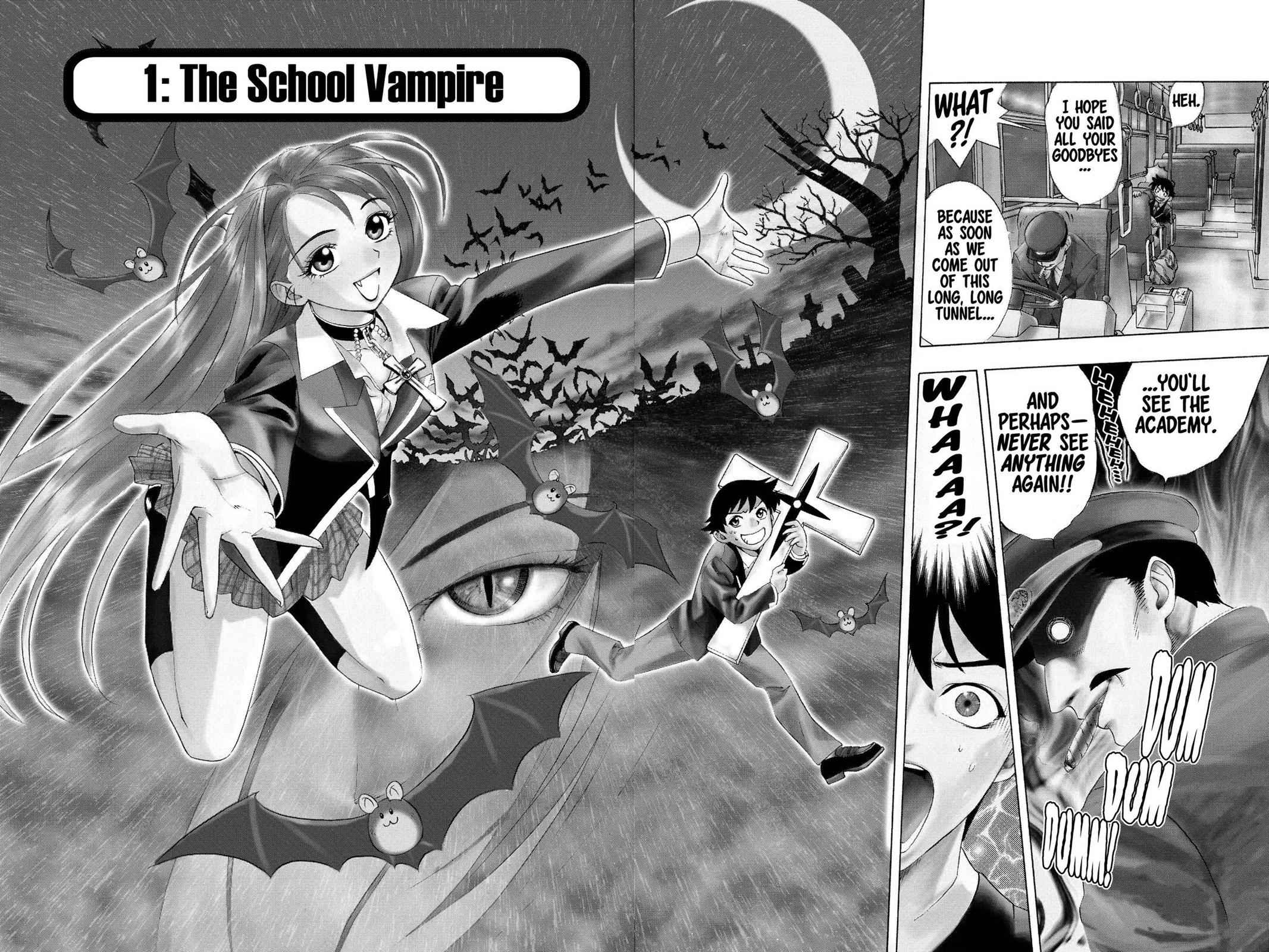 Rosario + Vampire Chap 1 - Next Chap 2