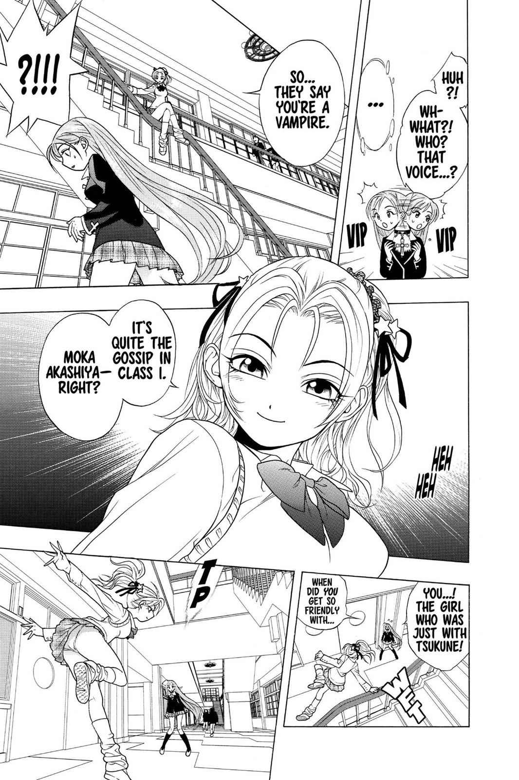 Rosario + Vampire Chap 2 - Next Chap 3