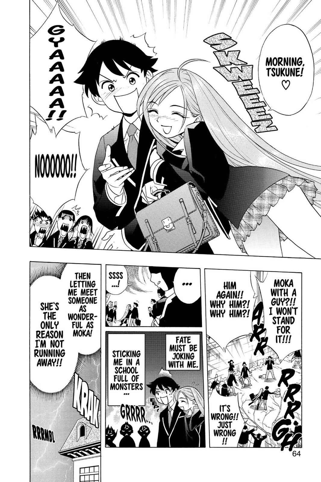 Rosario + Vampire Chap 2 - Next Chap 3