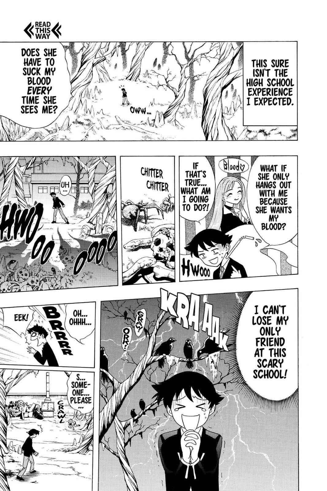 Rosario + Vampire Chap 2 - Next Chap 3