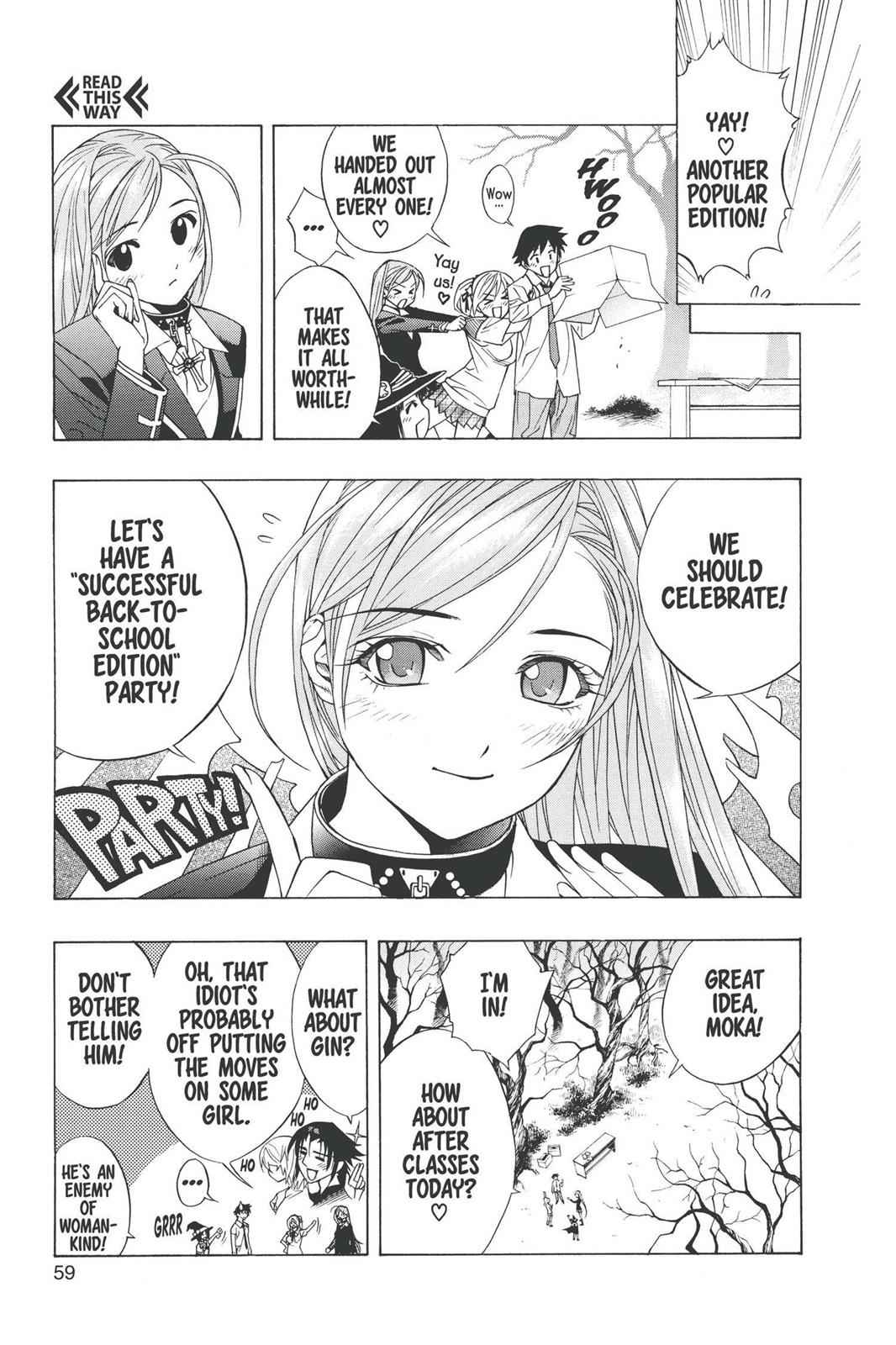 Rosario + Vampire Chap 18 - Next Chap 19