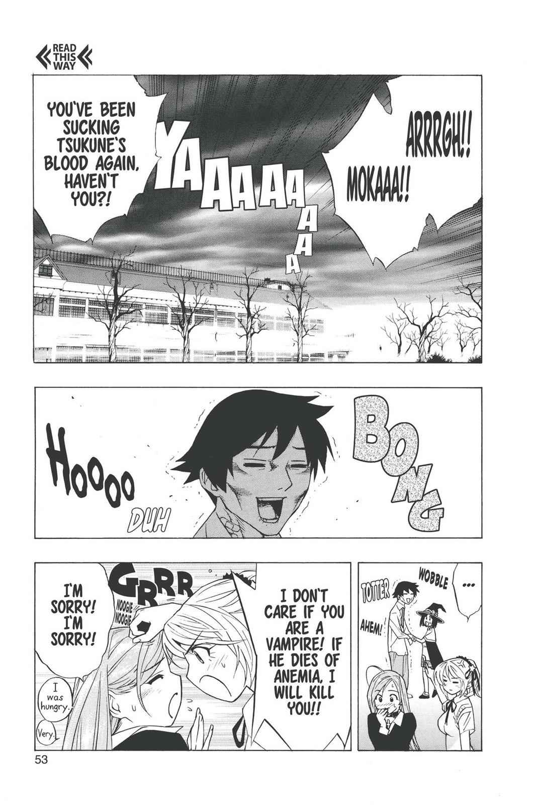 Rosario + Vampire Chap 18 - Next Chap 19