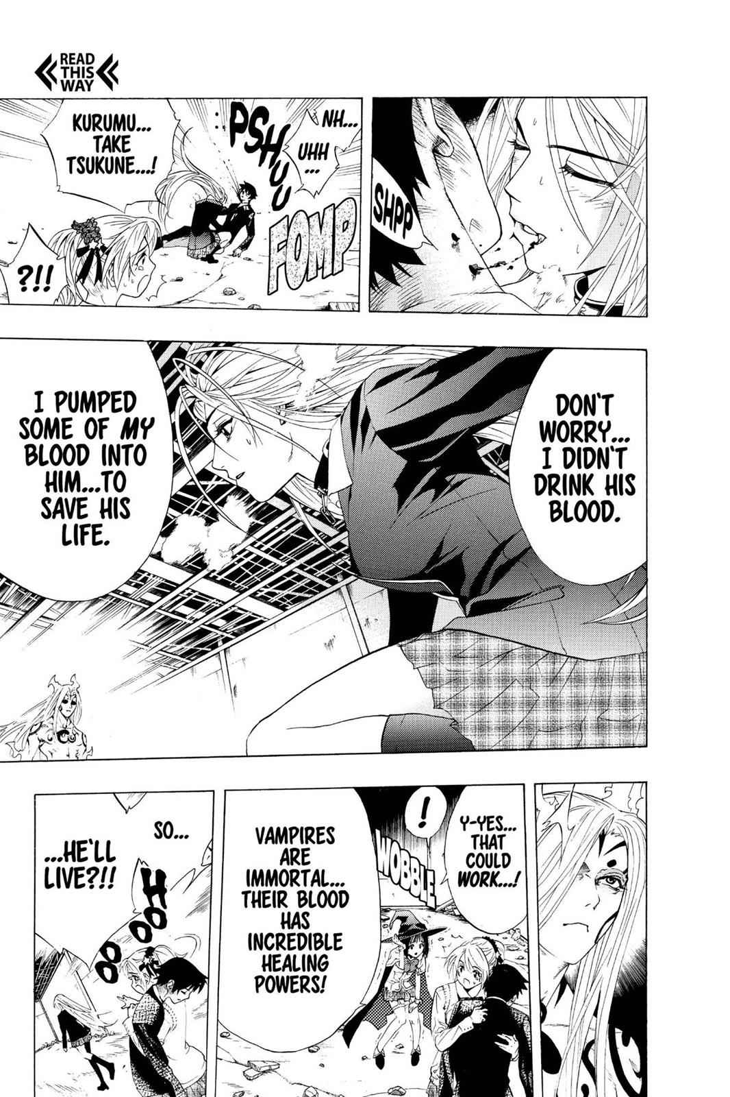 Rosario + Vampire Chap 10 - Next Chap 11