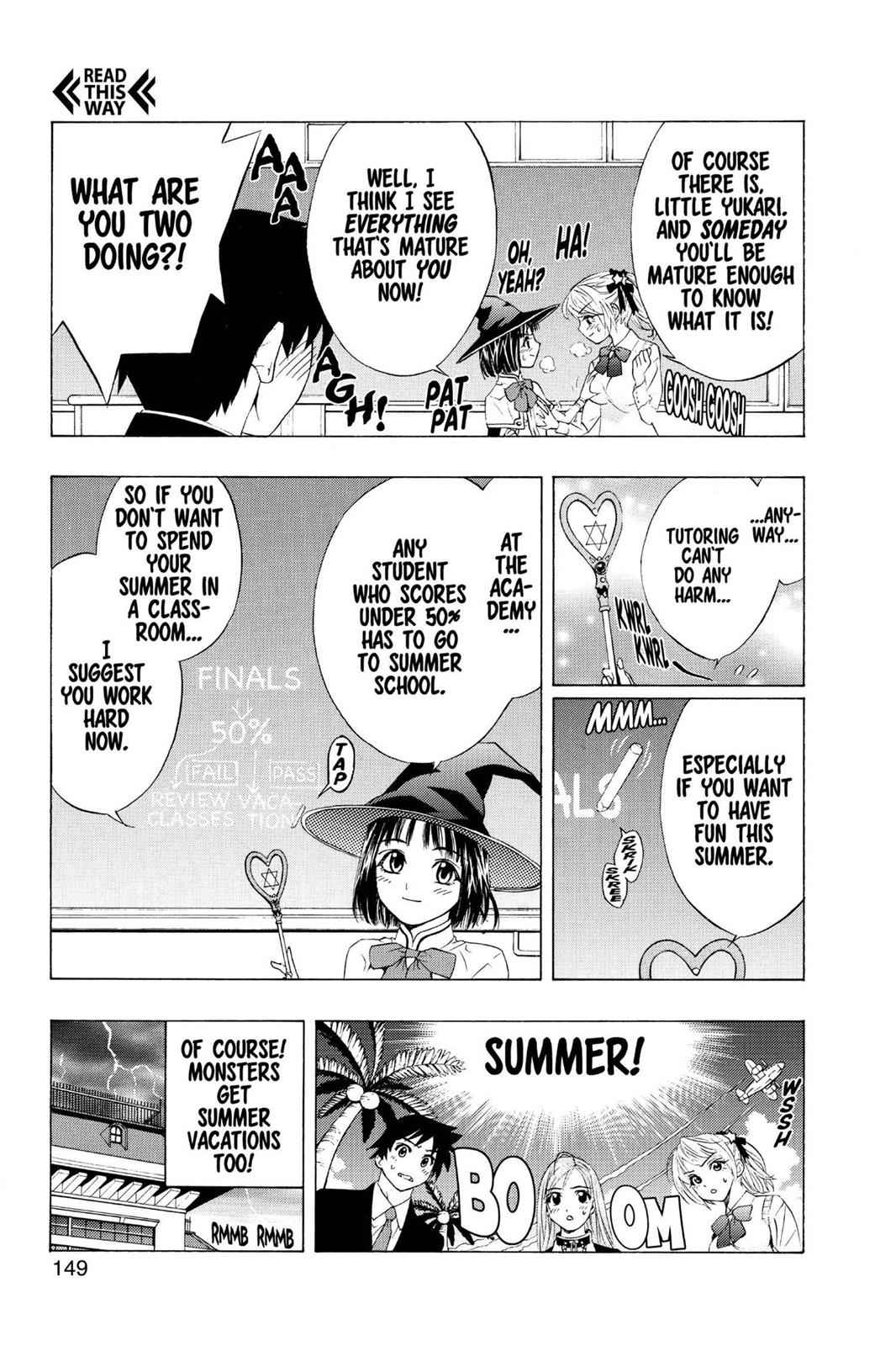 Rosario + Vampire Chap 12 - Next Chap 13