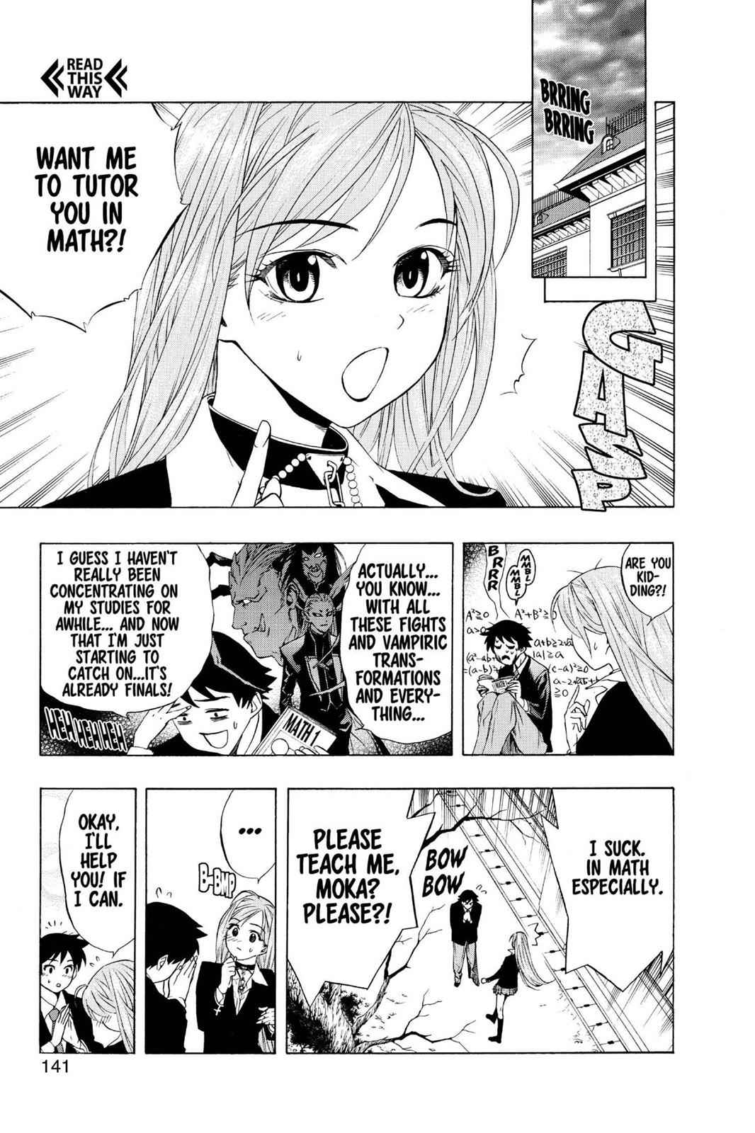 Rosario + Vampire Chap 12 - Next Chap 13