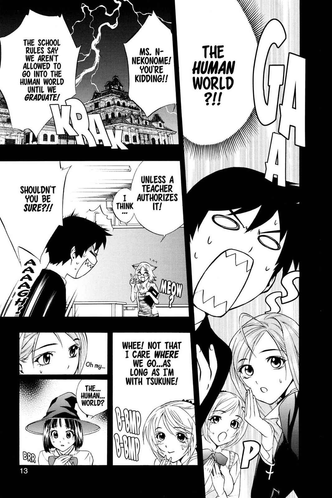 Rosario + Vampire Chap 13 - Next Chap 14