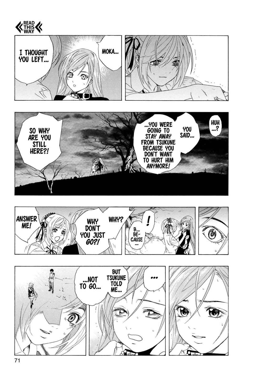 Rosario + Vampire Chap 26 - Next Chap 27