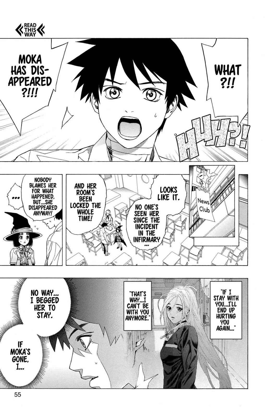 Rosario + Vampire Chap 26 - Next Chap 27