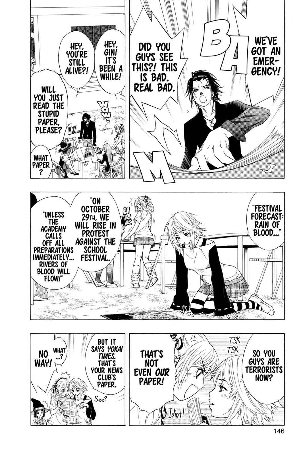 Rosario + Vampire Chap 28 - Next Chap 29