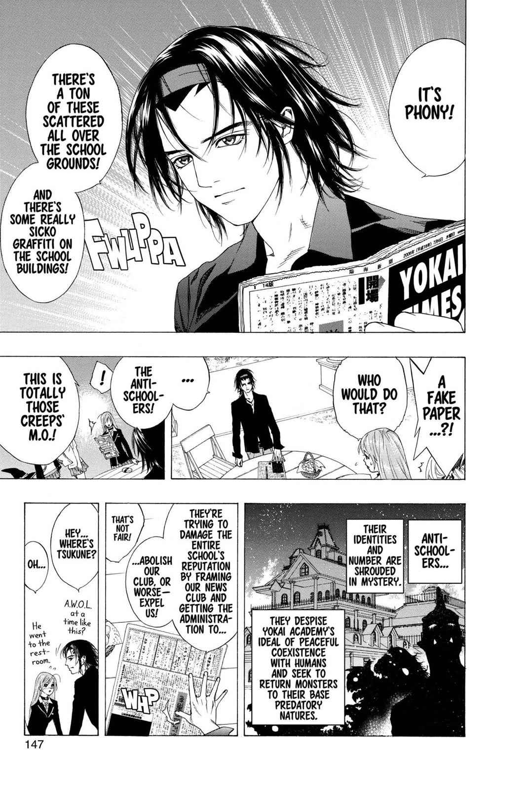 Rosario + Vampire Chap 28 - Next Chap 29