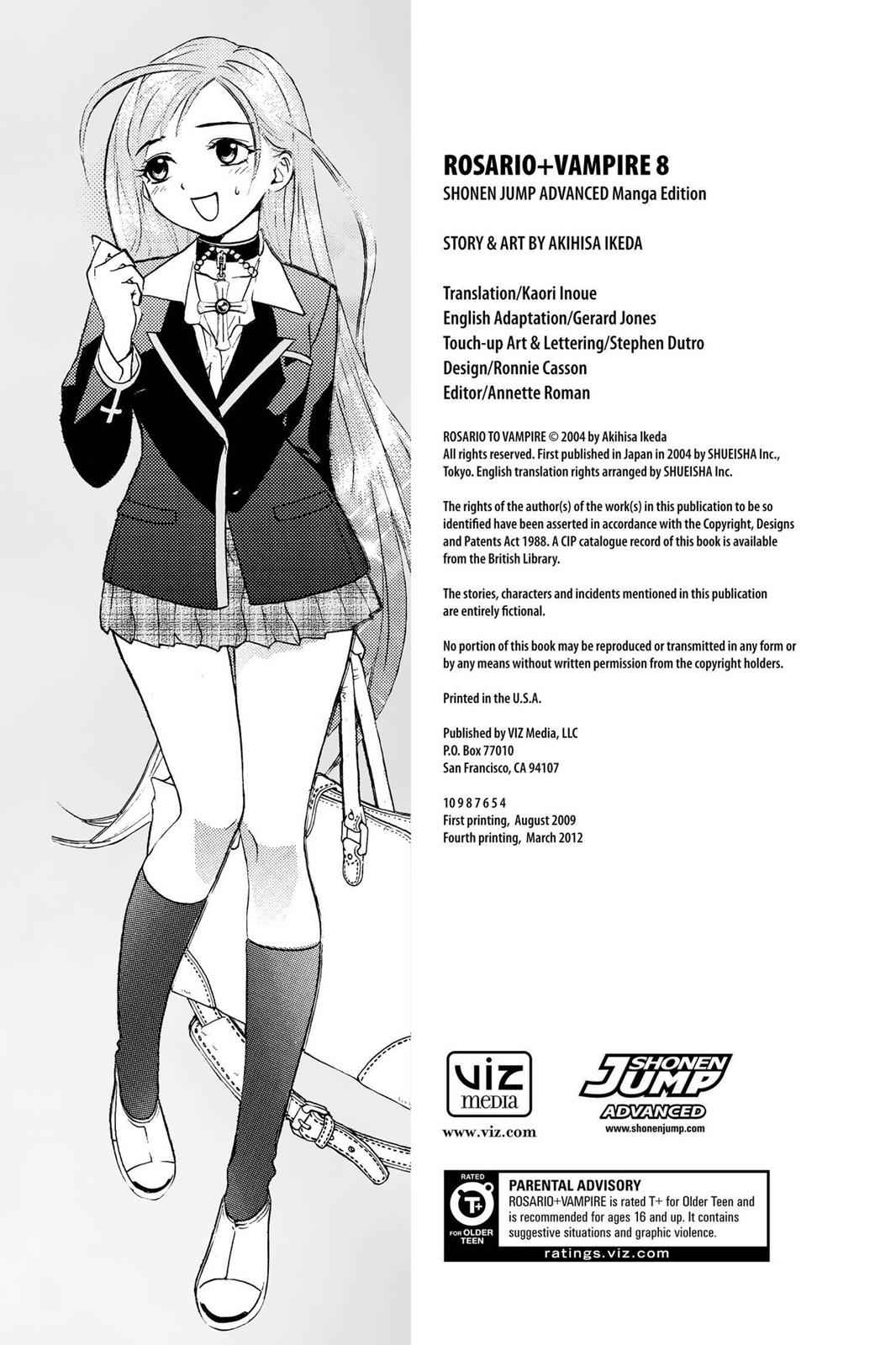 Rosario + Vampire Chap 29 - Next Chap 30