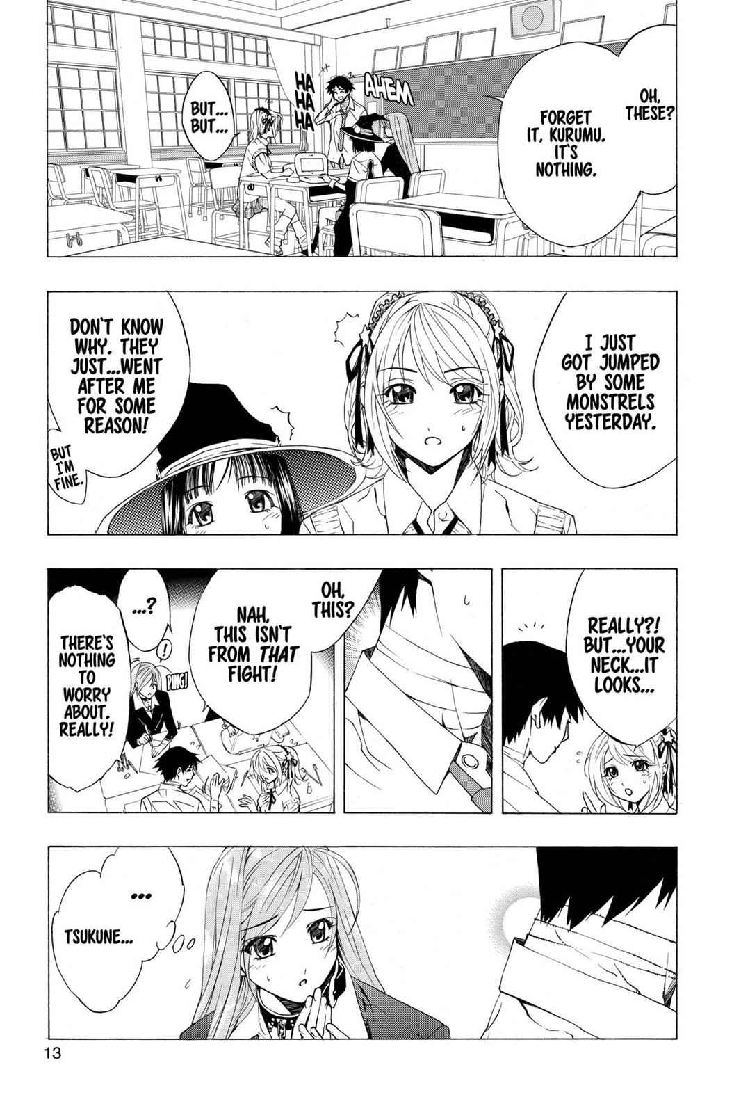 Rosario + Vampire Chap 21 - Next Chap 22