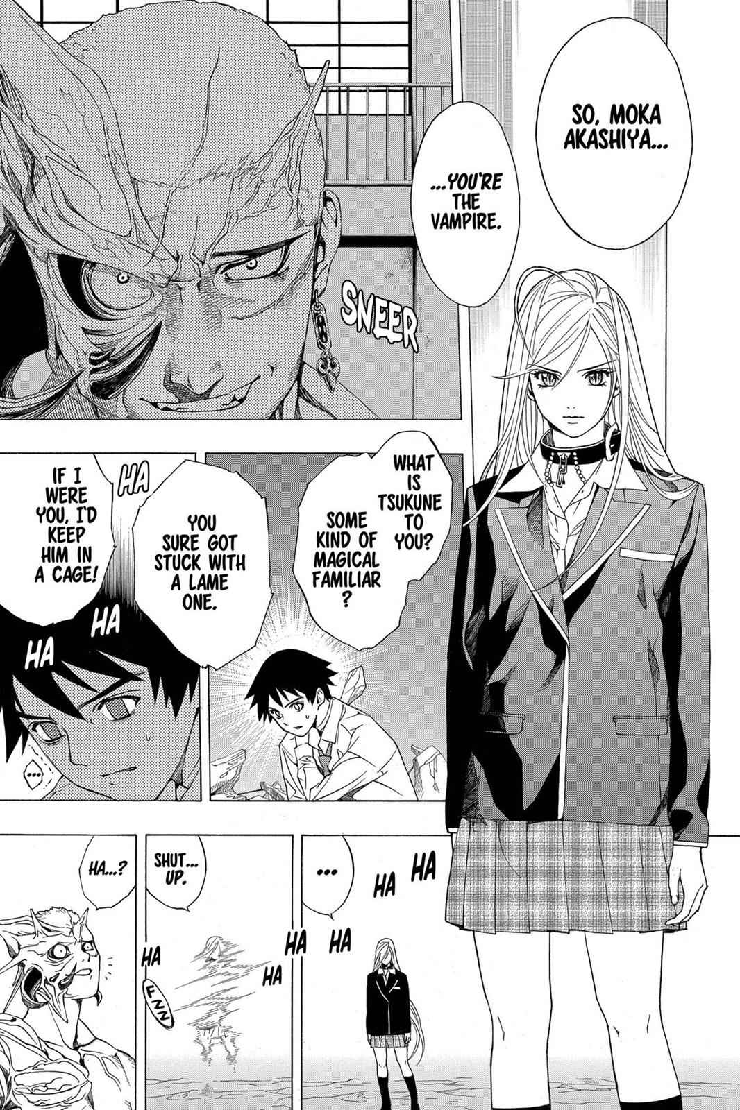 Rosario + Vampire Chap 22 - Next Chap 23