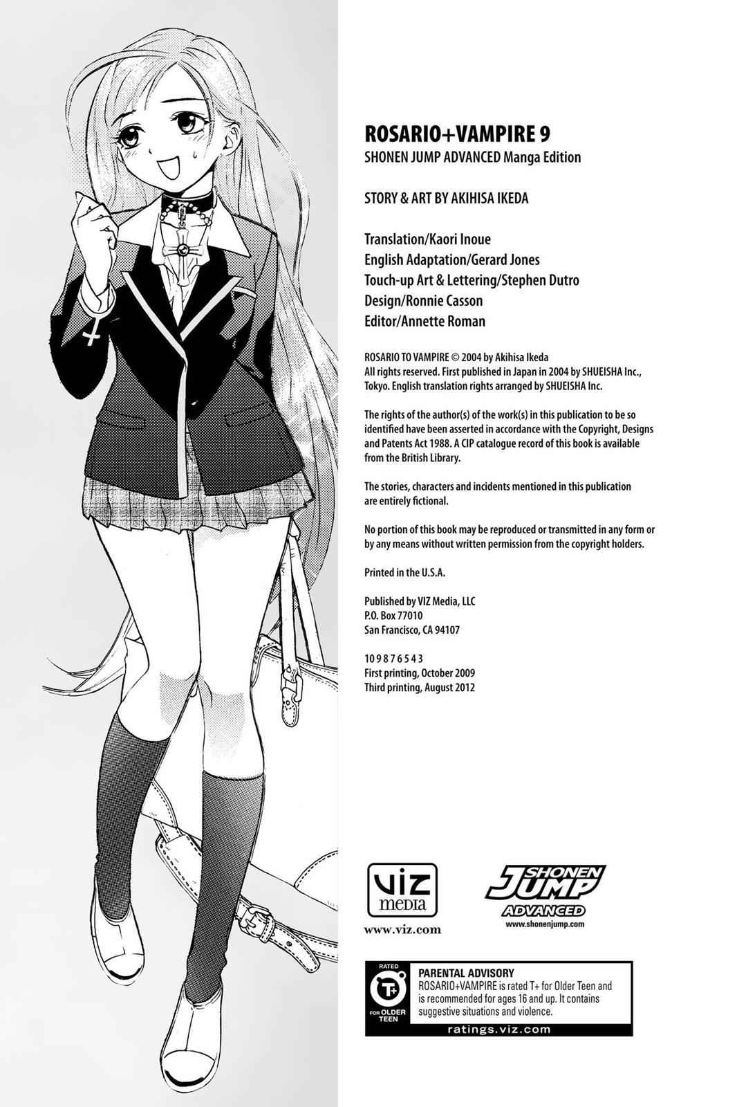 Rosario + Vampire Chap 33 - Next Chap 34