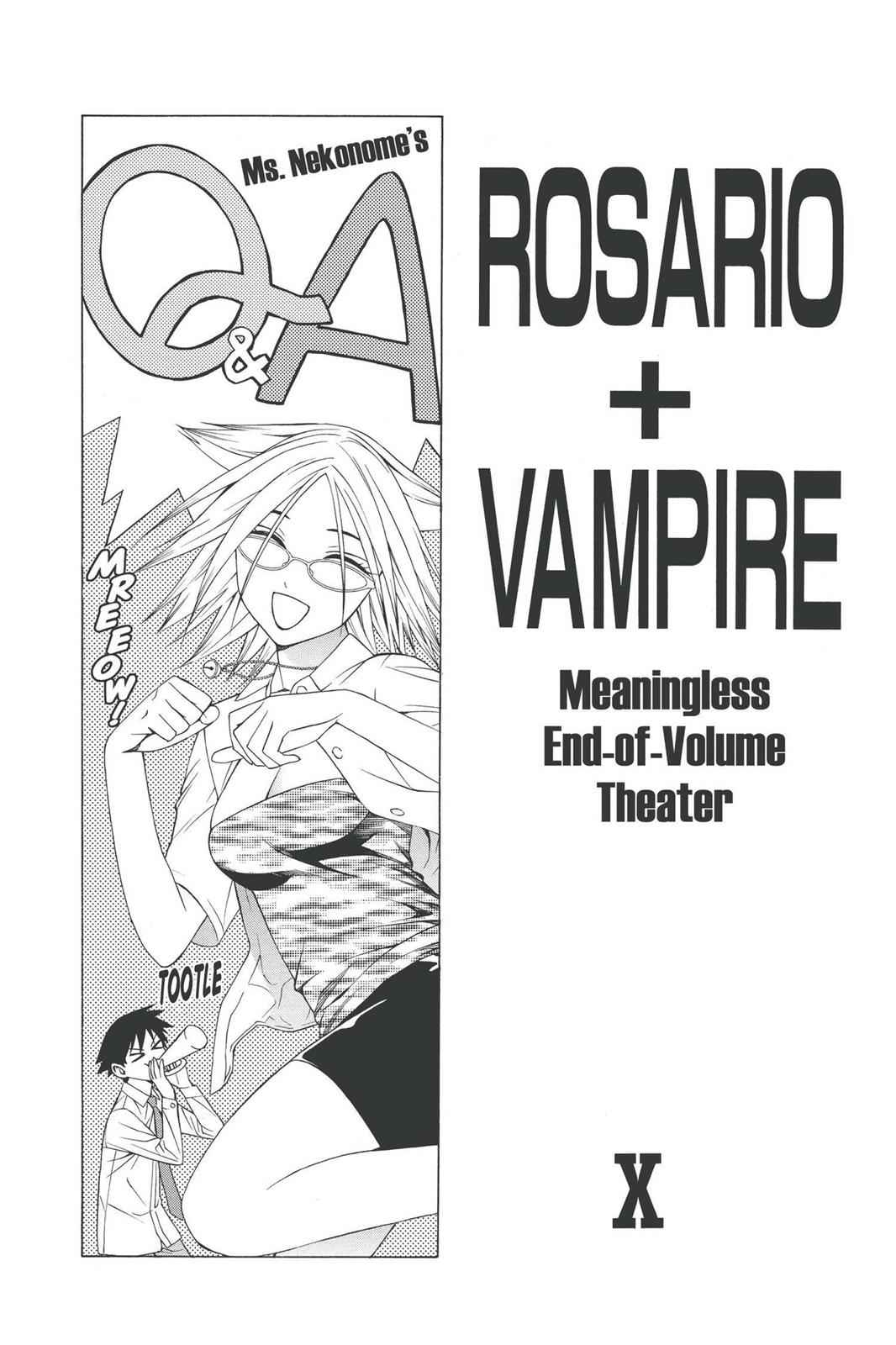 Rosario + Vampire Chap 40 - Next Chap 41
