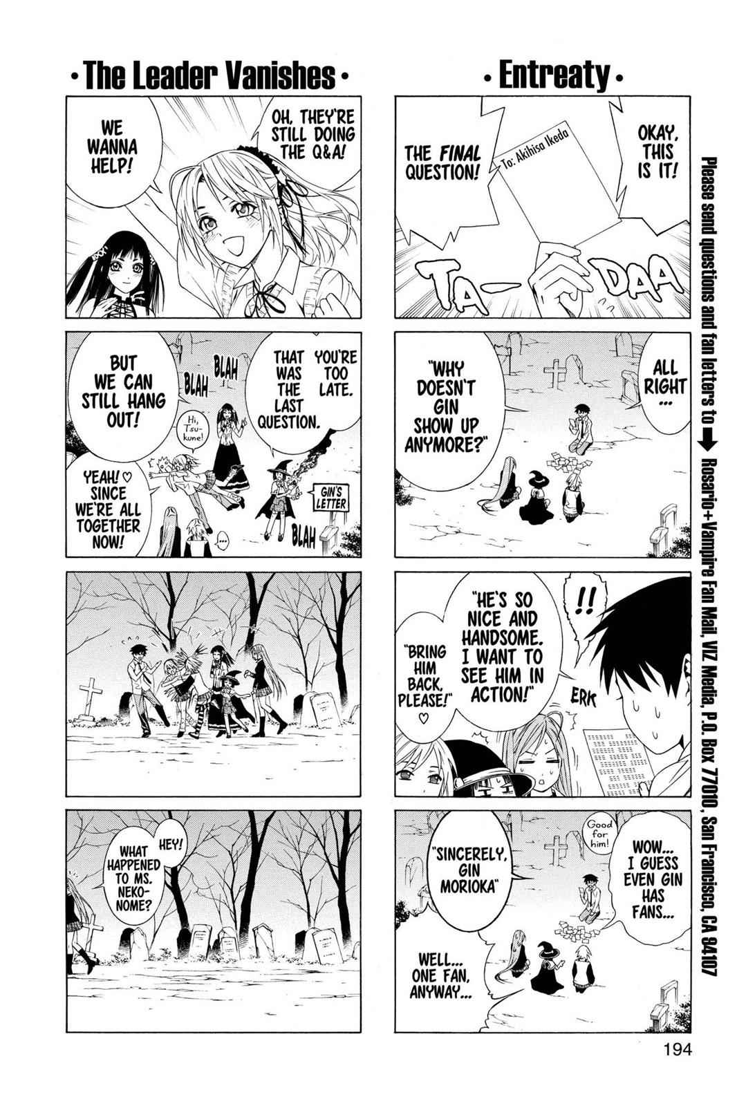 Rosario + Vampire Chap 40 - Next Chap 41
