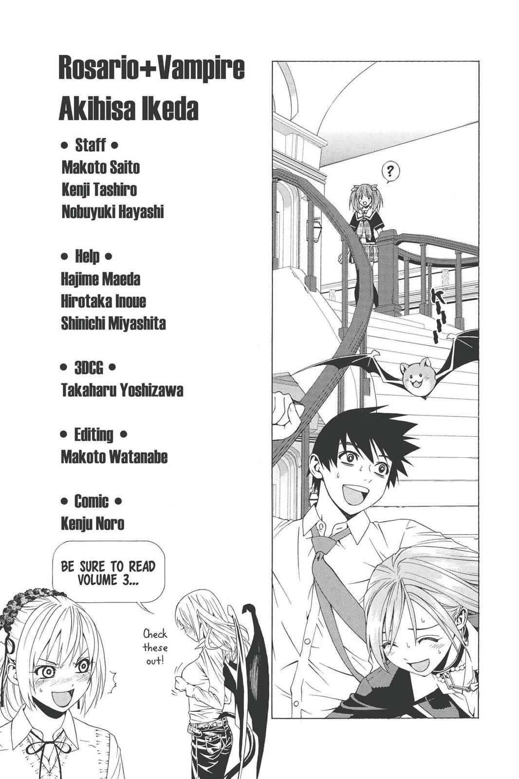 Rosario + Vampire Season II Chap 8 - Next Chap 9