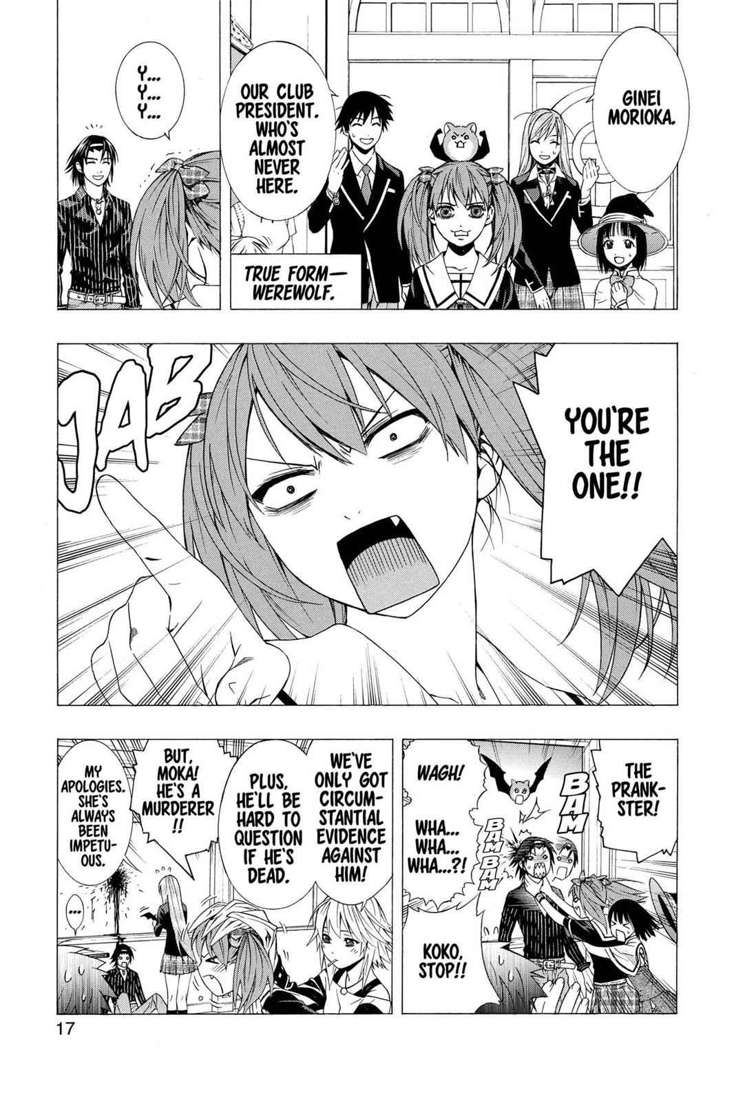 Rosario + Vampire Season II Chap 9 - Next Chap 10