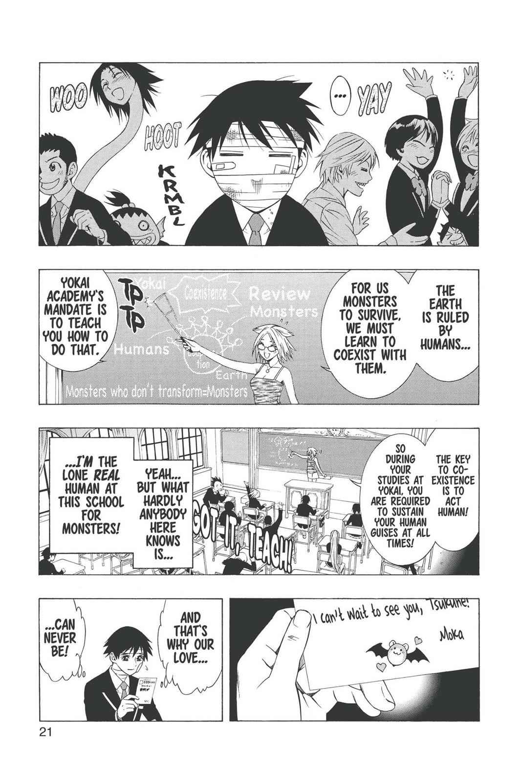 Rosario + Vampire Season II Chap 1 - Next Chap 2