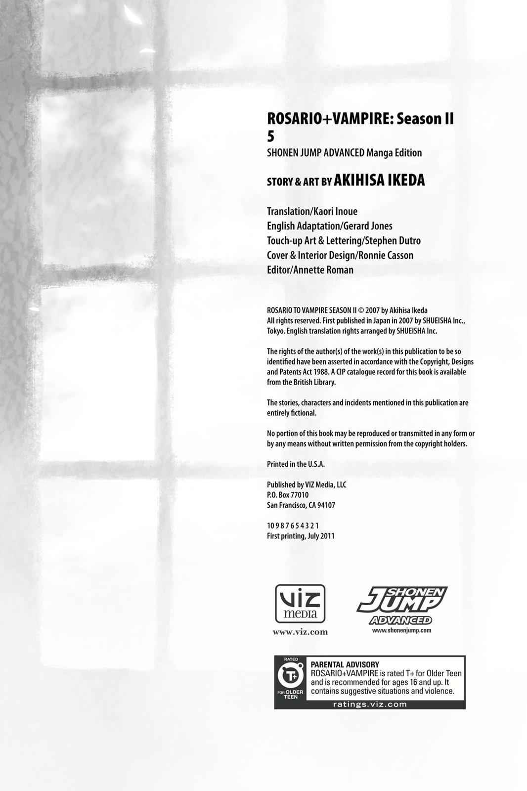 Rosario + Vampire Season II Chap 18 - Next Chap 19