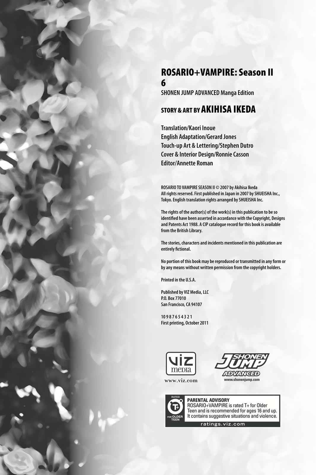 Rosario + Vampire Season II Chap 26 - Next Chap 27