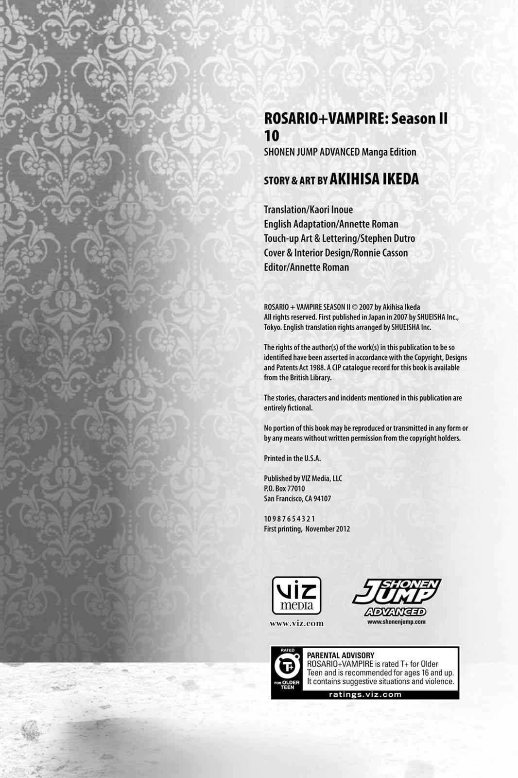 Rosario + Vampire Season II Chap 47 - Next Chap 48