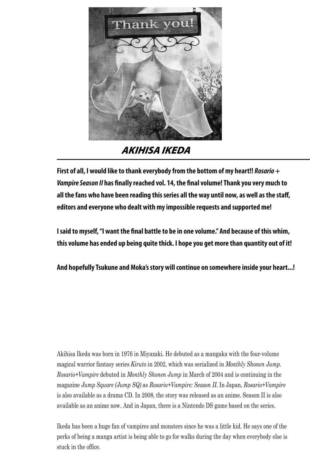 Rosario + Vampire Season II Chap 66.6 - Next Chap 67.6